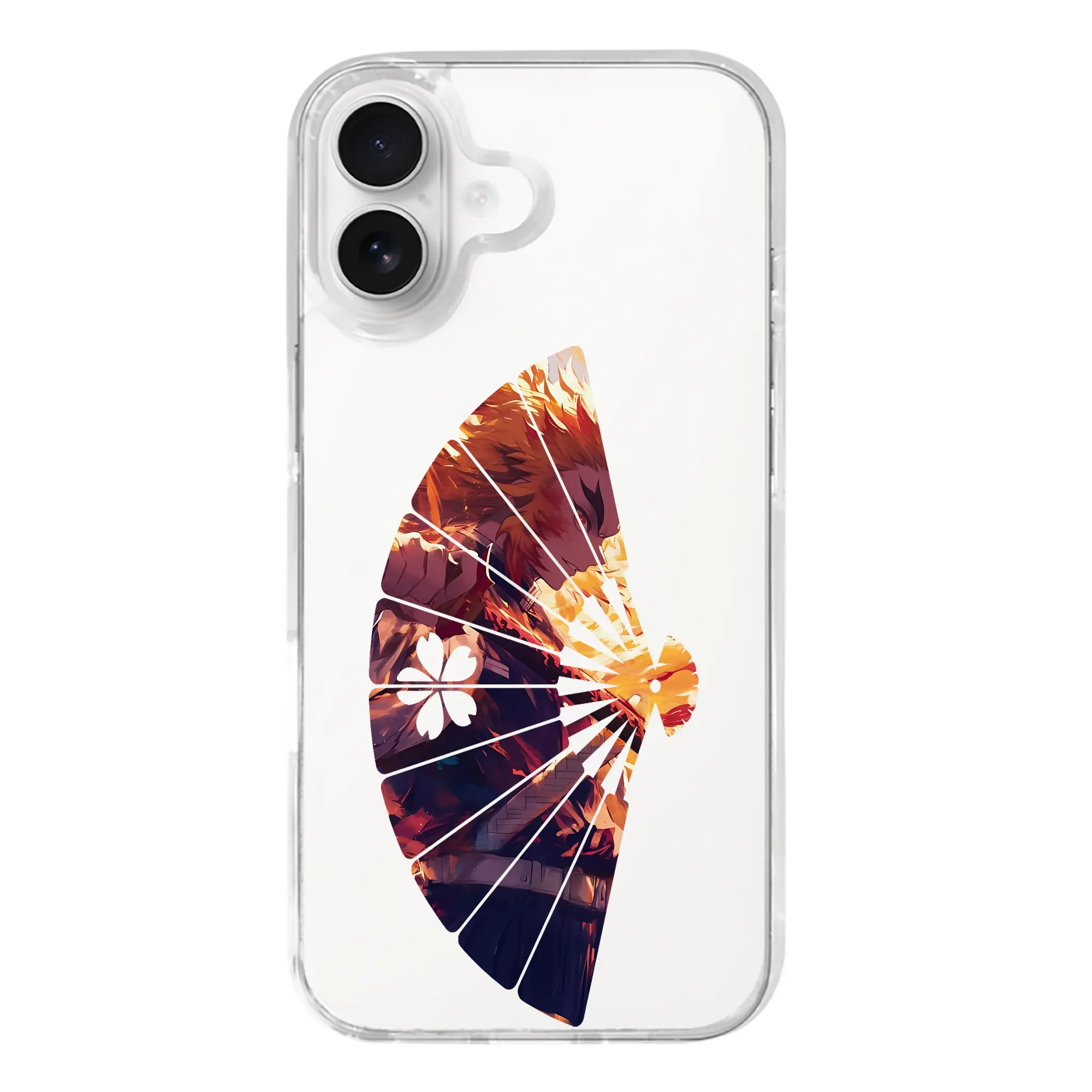 鬼滅の刃 グッズ,煉獄 杏寿郎 - iPhone 17シリーズ 透明スマホケース – 薄型・耐衝撃・精密フィット保護カバー